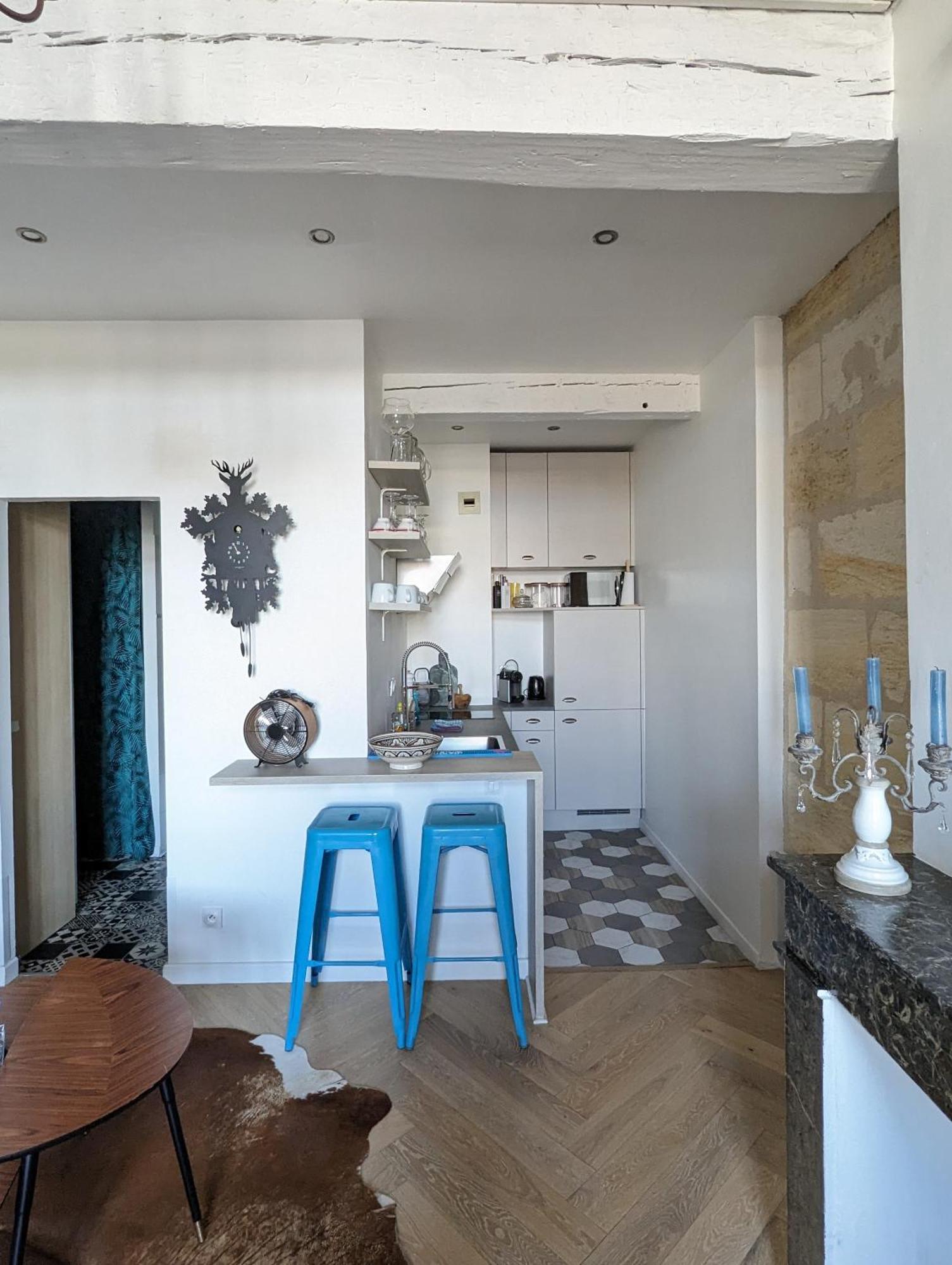 Appartement De Charme Sous Les Toits Avec Vue Sur La Garonne Μπορντό Εξωτερικό φωτογραφία